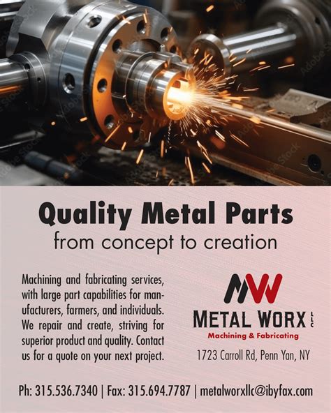 metal fabricators penn yan ny|Metal Worx, LLC .